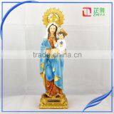 Christianity Life Size Holy Mary and Jesus Statue for Outdoor Decoration