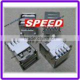 Computer Dual Layer USB Ports Female Copper Down