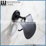 Customized Multi-Purpose Covered Zinc Alloy ORB Finishing Bathroom Accessories Wall Mounted Toilet Paper Holder thumbnail-3