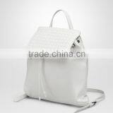 Fashion Desginer Elegant Gray Patent PU Leather Lady Backpack thumbnail-5