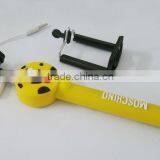 Cartoon Extendable Handheld Wired Selfie Monopod Stick for Smart Phone and Digital Camera thumbnail-2