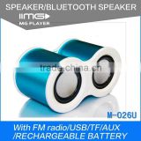 MG Telescope Speaker, binocular speaker,audio speaker mp3 player speakers, Fashion Telescope Speaker M-026U