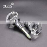 Crystal Rhinestone Furniture Handles Clear Control Glass Door Knobs