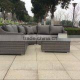 Patio Sectional Furniture Wicker Rattan Sofa Set With Cushions thumbnail-6
