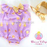 Hot Seller Baby Clothes New Model Romper For Kinds, Baby Girls Seaside Bella Romper, New Sale Boutique Kids Summer Clothes thumbnail-6