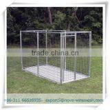 Galvanized welded wire dog cages