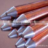 Hot Dip Galvanized Ground Rod/Earth Rod for Power Line Fitting thumbnail-4