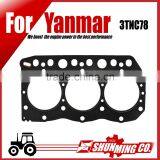3TNC78 Graphite Head Gasket for Yanmar Diesel Tractor Engine Replacement Parts thumbnail-2