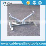 V Shaped Cable Rollers With Zinc Plate Finish With Steel Roller 60mm Diameter thumbnail-1