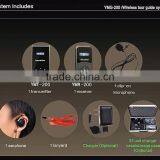 YUMO Two Presenter / One Way / One or Tow Transmitters Wireless Tour Guide System Assisted Listening Systems thumbnail-2