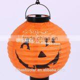 Halloween Decorations Holiday Light of Pumpkin Paper Hanging Lantern Electric Lanterns thumbnail-5