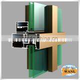 Alloy 6063 T5 Extruded Frame Aluminum Profiles With Bright Colored Anodizing thumbnail-1