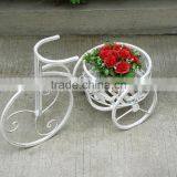 Wrought Iron Vintage Bicycle Flower Stand thumbnail-2