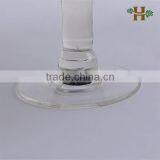 2014 High-grade Footed Glass Compote With Unique Design, Latest Wedding Glass Vase on Foot thumbnail-3
