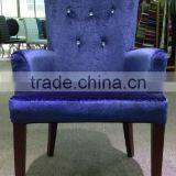 Luxury Antique Fabric Dinning Chair With Many Color Best Price High Quality