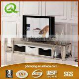 Popular Morden Stainless Steel Marble TV Stand for E378 thumbnail-1