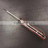 Mini Outdoor Camping Survival Tool Wooden Handle Multifunction Pocket Knife thumbnail-4