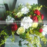 Artifical Silk Flowers Flower Arrangement for Wedding Table Centerpieces thumbnail-5