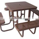 Outdoor Metal Assemble Table And Chairs thumbnail-4