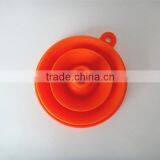 Hot Selling Kitchen Cooking Foldable Collapsible Silicone Dropping Funnel thumbnail-2