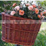 ECO-friendly Wicker Bicycle Basket thumbnail-2