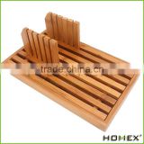 Bamboo Bread Slicer Cutter Guide Homex BSCI/Factory