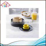 Kitchen Safty Tool Plastic Bagel Slicing Guide With Safety Cutting Finger Guard thumbnail-1