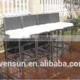 Outdoor Rattan Bistro Set thumbnail-2