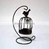 Metal Birdcage Tealight Holder With Stand thumbnail-1