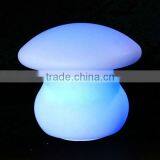 Event Decoration Lamp PE Polyethylene Color Changing LED Mushroom Light