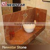 Newstar Rojo Alicante Red Marble Vanity Top Counter Tops for Hotel Designs thumbnail-2
