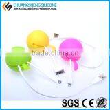 Customized Data Wire Case, Silicone Phone Holder, Funny Silicone Data Link Box thumbnail-5
