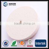 100% Hard Wool Felt Polishing Disc for Stainless Steel Glass Marble thumbnail-5