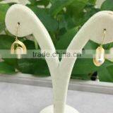 Fashion 6.5-7mm White Akoya Pearl Earring thumbnail-1