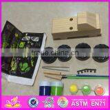 2016 Hot Sale DIY Painted Wooden Toy Tank W03A082 thumbnail-3