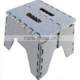 Grey New Plastic Multi Purpose Folding Step Stool Home Kitchen Easy Storage thumbnail-1