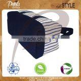 2017 Canvas Duffle Bag With One Color Stripe Print thumbnail-2