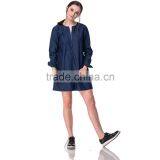 Guangzhou Domin Factory New Design Fashion Ladies Denim Dress thumbnail-5