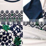 Trendy Design Fancy Print Long Sleeve Mexican Clothing Pictures of Girls Cotton Tops thumbnail-4