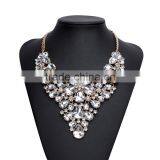 Luxury Crystal Gems Women Collar Necklace Jewelry thumbnail-6