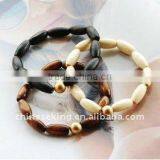 Fashion Wood Beads Bracelet Set Stackable Wooden Jewelry Promotion Gifts thumbnail-1