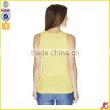Custom 100 Cotton Plain Tank Top Women Manufacture thumbnail-2