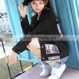 Zm35759a New Style Winter Autumn Short Denim Jacket Coat for Women thumbnail-2