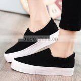 Zm35607a Wholesale Casual Canvas Shoes Beautiful Girls Slip on Shoes thumbnail-3