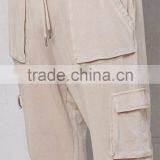 Machine Washable100% Cotton Jogger Pants Men Sweatpants thumbnail-2