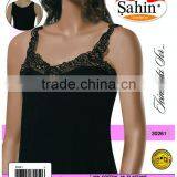 Women Guipure Sleeveless Tank Top thumbnail-1