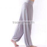 OEM Bulking Buy Closed Bottom Polyester/cotton Yarn Custom Women Yoga Pants Wholesale thumbnail-5