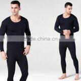 Hot Winter Mens Warm Thermal Underwear Mens Long Johns Sexy Black Thermal Underwear Sets Thick Plus Velet Long Johns For Man thumbnail-3