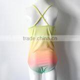 One-piece Girl Yellow Swimwear thumbnail-4
