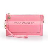 Wholesales Guangzhou Genuine Cow Leather Ladies Envelope Clutch Bag Women Clutch HandBag thumbnail-4